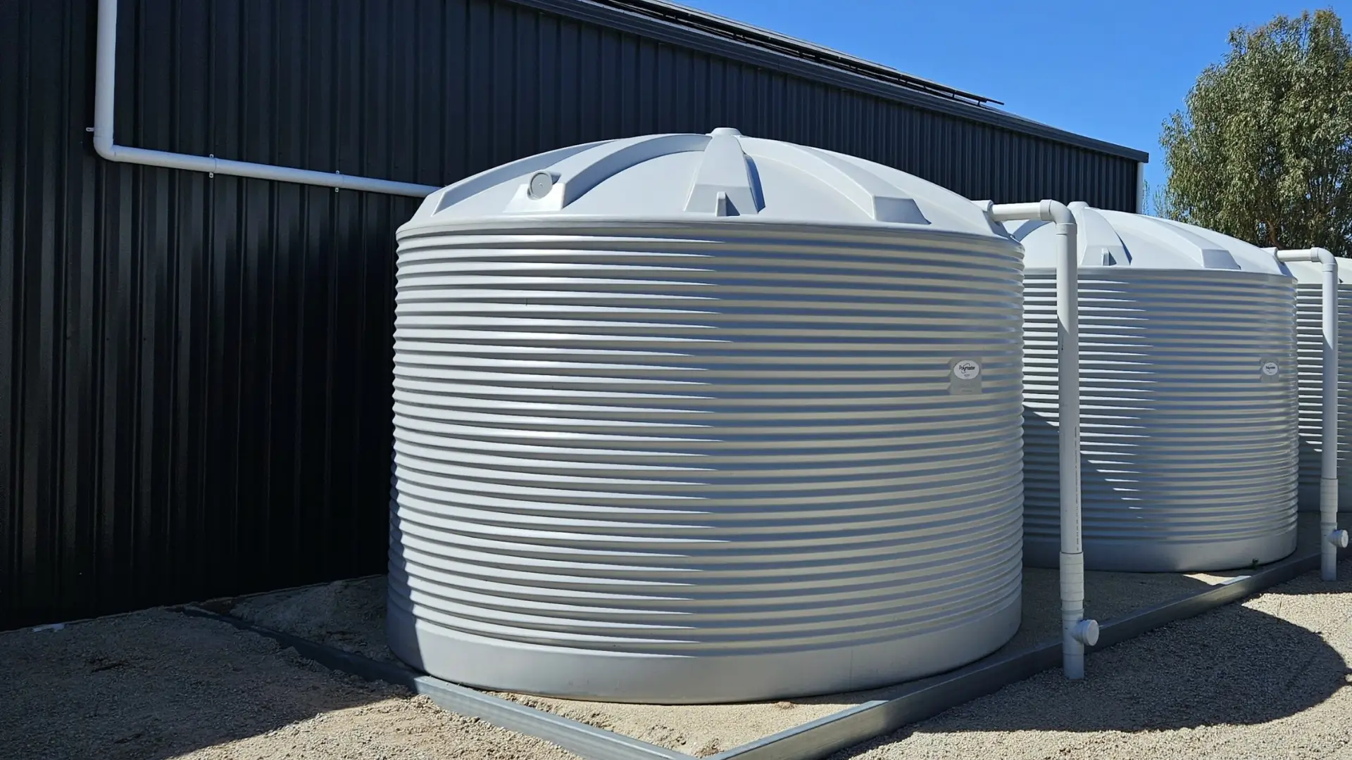 Explore water tank installation services Auckland for any tank sizes with large water tanks shown for Water Tank Installation Auckland.